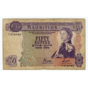 Mauritius, 50 rupii