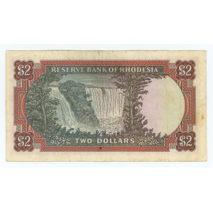 Rhodesien, Zentralbank, $2 1972