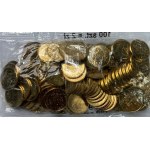 1,2,5,20 groszy, 2 złote 2007 - zestaw 6 woreczków menniczych
