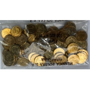 1 grosz 2005 - woreczek menniczy - 100 sztuk monet