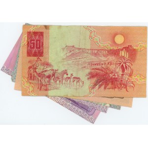 RPA, zestaw 5, 10, 20 i 50 rand - 5 sztuk