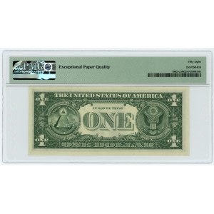USA - $1 1963 B - L series - PMG 58 EPQ