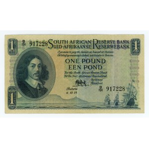 South Africa - 1 pound 1954