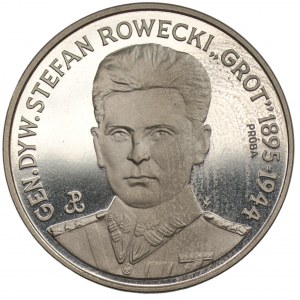 200.000 złotych 1990 - Gen. Stefan Rowecki - Grot - PRÓBA NIKIEL