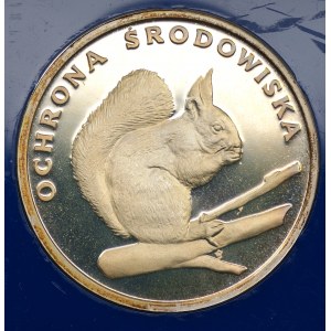 500 złotych 1985 - Ochrona Środowiska - Wiewiórka