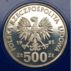 500 złotych 1985 - Ochrona Środowiska - Wiewiórka