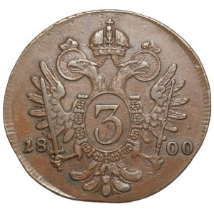 ÖSTERREICH - Franz II - 3 Kr. 1800 - S Smolnik