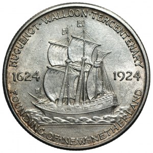 USA - 1/2 dolara 1924 - Huguenot-Walloon
