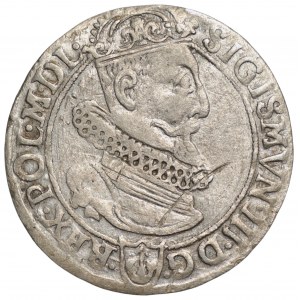 Sigismund III Vasa (1587-1632) - Sechster von Krakau 1623 - Datum durchgestrichen