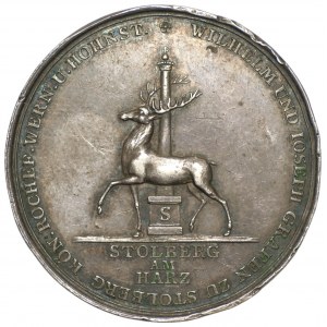 NIEMCY - medal 300. rocznica reformacji Stolberg 1817