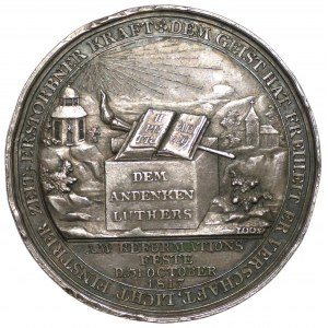 NIEMCY - medal 300. rocznica reformacji Stolberg 1817