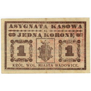 Wadowice - 1 korona 1919