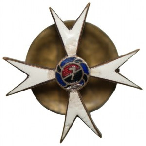 Miniaturka odznaki 7 Pułku/Batalionu Saperów Poznań