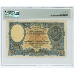 100 złotych 1919 - seria S.A. - PMG 30