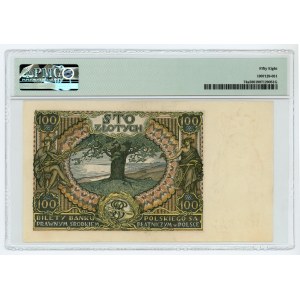 100 złotych 1932 - seria AE - PMG 58