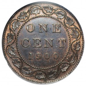 KANADA - 1 cent 1900 - GCN MS63