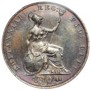 ENGLAND - 1/2 penny 1853 - GCN MS63