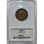INDIE - 1/4 anna 1913 - GCN MS61