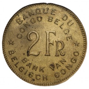 BELGIAN CONGO - 2 francs 1946 - GCN MS62