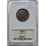 INDIEN - 1/4 anna 1942 - GCN MS65