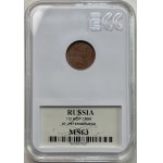 RUSSIA - 1/2 kopecks 1894 - GCN MS 63