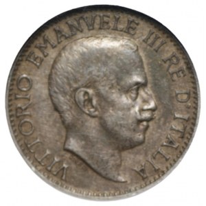 ITALIENISCHE SOMALI - 1/4 Rupie 1913 - GCN AU58