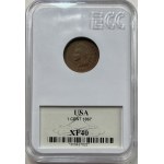 USA - 1 cent 1867 - GCN XF40