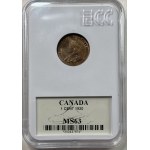 CANADA -1 cent 1920 - GCN MS63
