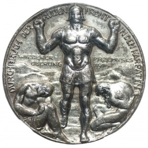 NIEMCY - Anton Ludwig August von Mackensen medal Odzyskanie Przemyśla 1915