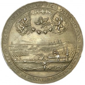 John II Casimir - Peace of Oliva medal 1660 - J. Höhn
