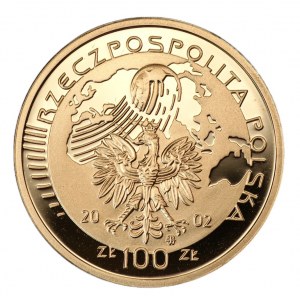 100 złotych 2002 - Mistrzostwa Świata w Piłce Nożnej - Korea