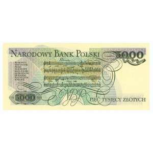 5000 złotych 1982 - seria AR - RZADKA