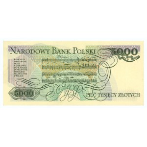 5000 złotych 1986 - seria BH