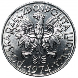 5 złotych 1974 - Rybak