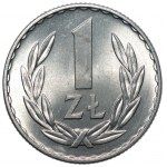 1 złoty 1957 - NAJRZADSZY ROCZNIK - MENNICZA