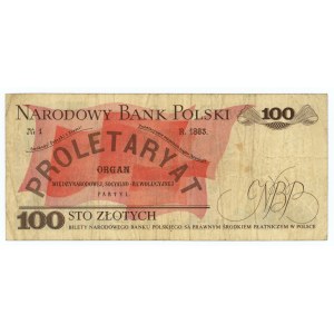 100 złotych 1976 - seria AD - RZADKA