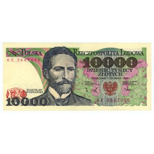 10,000 zloty 1988 - AE series