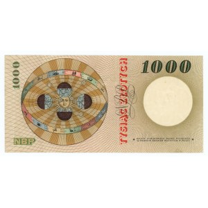 1000 zloty 1965 - B series