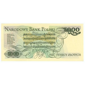 5000 złotych 1982 - seria CK - DESTRUKT
