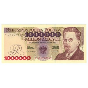 1,000,000 zloty 1993 - P series