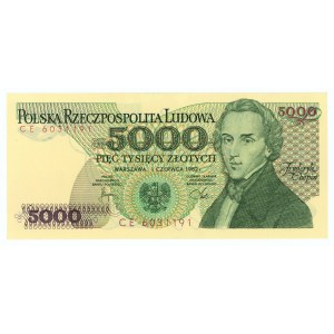 5000 złotych 1982 - seria CE