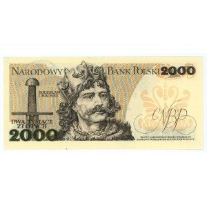 2000 złotych 1982 - seria BY
