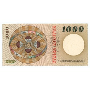 1000 Zloty 1965 - Serie N