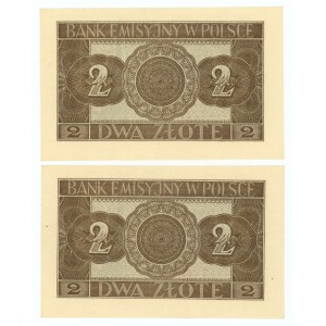 2 gold 1941 - AG series - 2 pieces