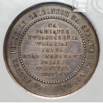 January Uprising - Medal 1865 Freedom, Equality, Independence