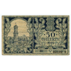 Lvov, 50 haler 1919 - Ser. III