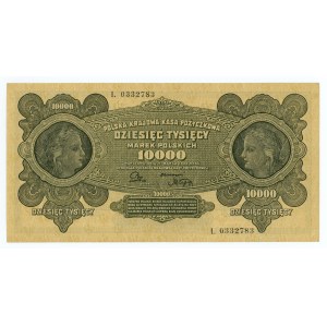10,000 Polish marks 1922 - series L