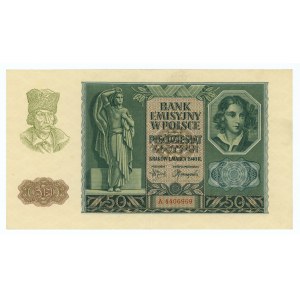 50 złotych 1940 - seria A