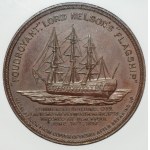 ANGLIA - Medal Lord Nelson 1798 - GCN AU58