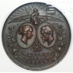 ENGLAND - WELCOME TO ENGLAND 1855 medal - GCN XF40